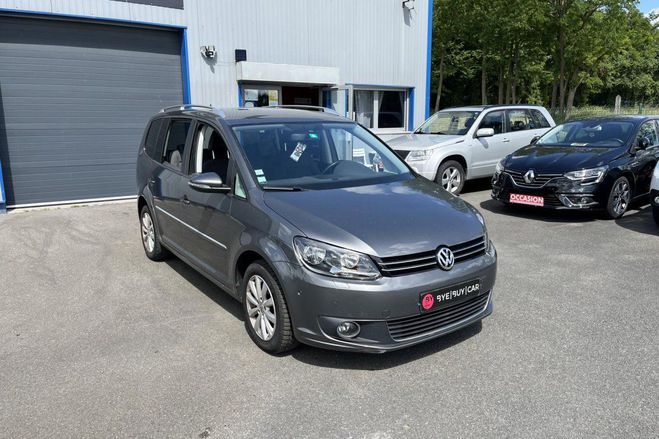 Volkswagen Touran 1.4TSI - 140 Carat 7PL GARANTIE 12 MOIS GRIS FONCE de 2012