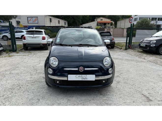 Fiat 500 1.2 69cv Lounge Pack Bleu mtallis de 2014