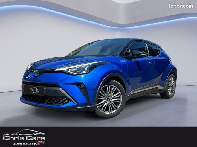 Toyota C HR CH-R 184cv HYBRIDE- DISTINCTIVE 2WD GARA Bleu de 2021