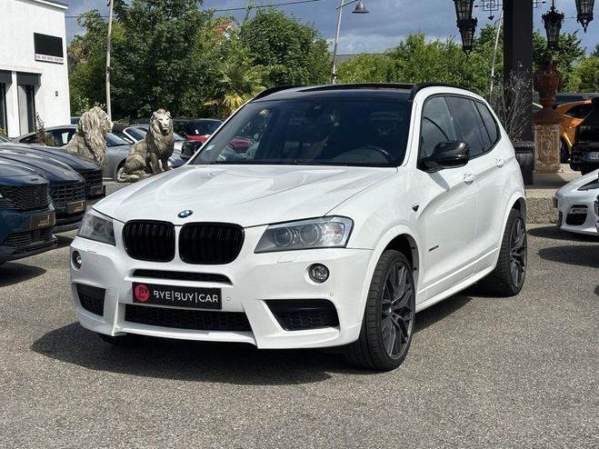 BMW X3 xDrive 20d 184 BVA Sport Design - GARANT BLANC de 2014