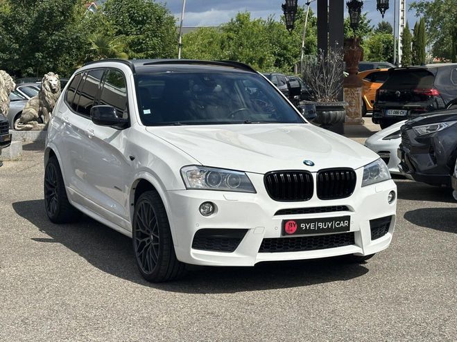 BMW X3 xDrive 20d 184 BVA Sport Design - GARANT BLANC de 2014