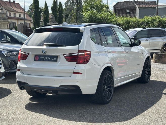 BMW X3 xDrive 20d 184 BVA Sport Design - GARANT BLANC de 2014