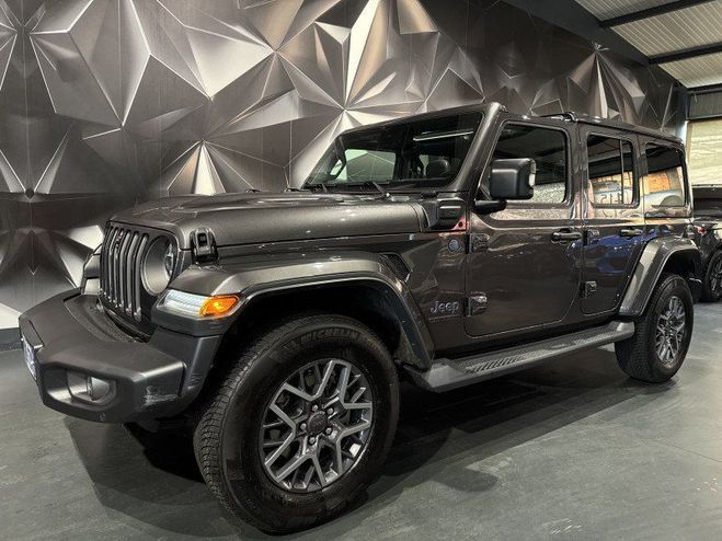Jeep Wrangler UNLIMITED 2.0 T 380CH 4XE 80TH ANNIVERSA Gris F de 2021