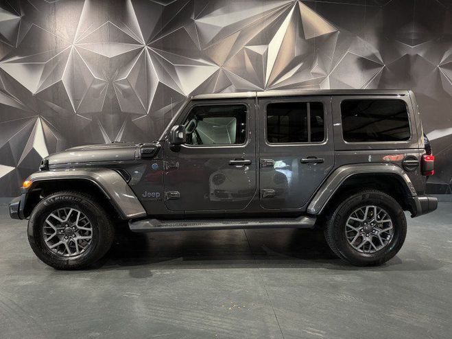 Jeep Wrangler UNLIMITED 2.0 T 380CH 4XE 80TH ANNIVERSA Gris F de 2021