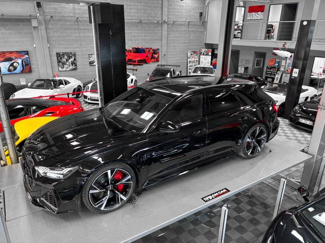Audi RS6 ? ORIGINE France noir mythe mtallis de 2019