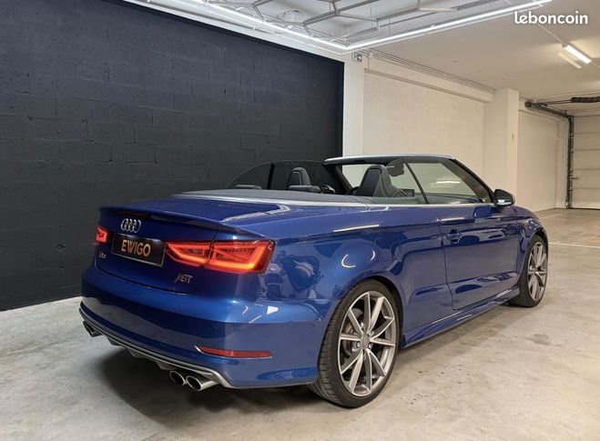 Audi S3 CABRIO 300 QUATTRO S-TRONIC ACC CAMERA B Bleu de 2015