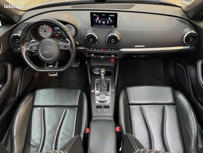 Audi S3 CABRIO 300 QUATTRO S-TRONIC ACC CAMERA B Bleu de 2015