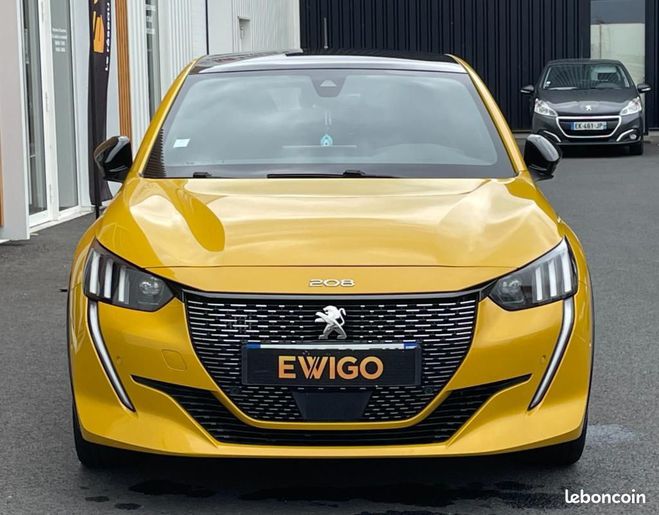 Peugeot 208 GENERATION-II 1.2 130 GT LINE EAT BVA ST Jaune de 2019