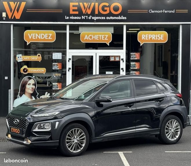 Hyundai Kona 1.0 T-GDI 120 CREATIVE-CAMERA DE RECUL-A Noir de 2018