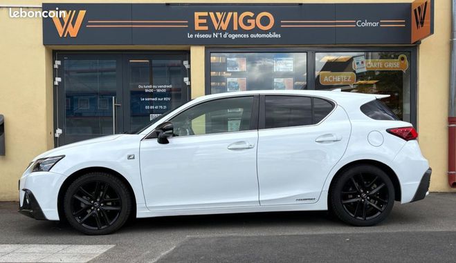 Lexus CT 200h 1.8 200 H 136H 100 HEV F-SPORT BVA  Blanc de 2019