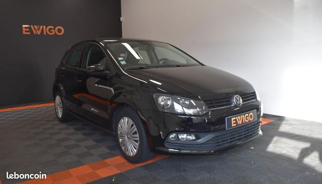 Volkswagen Polo 1.0 60ch TREND LINE SUIVI GARANTIE 6 A 6 Noir de 2014