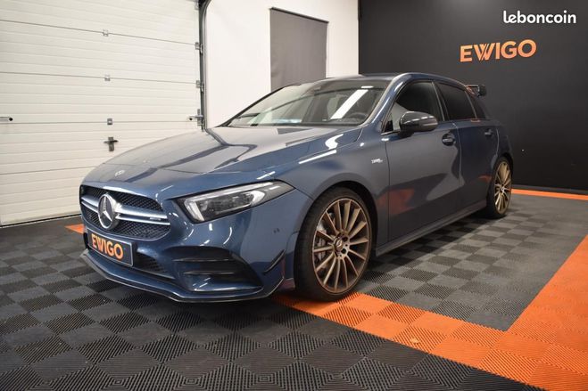 Mercedes Classe A 2.0 35 305 CH AMG 4MATIC 7G-DCT SPEEDSHI Bleu de 2019