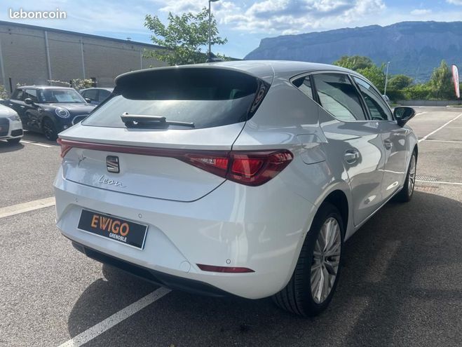 Seat Leon 1.5L E-TSI 150CH XCELLENCE APPLE CARPLAY Blanc de 2021