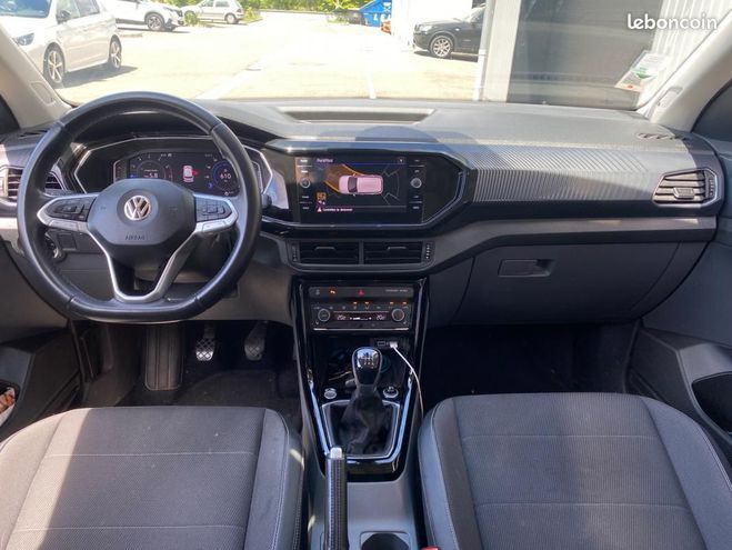 Volkswagen T Cross 1.0L TSI 115CH FIRST EDITION APPLE CARPL Blanc de 2019