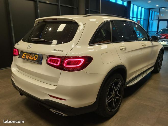 Mercedes GLC Classe 220 d 194ch AMG Line 4Matic Launc Blanc de 2019