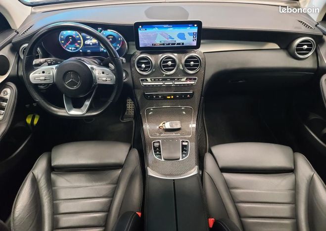 Mercedes GLC Classe 220 d 194ch AMG Line 4Matic Launc Blanc de 2019