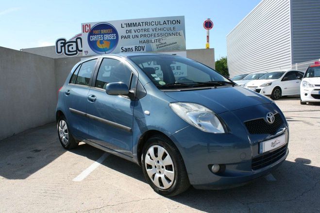 Toyota Yaris 87 VVT-I LUNA PACK 5P Bleu C de 2008