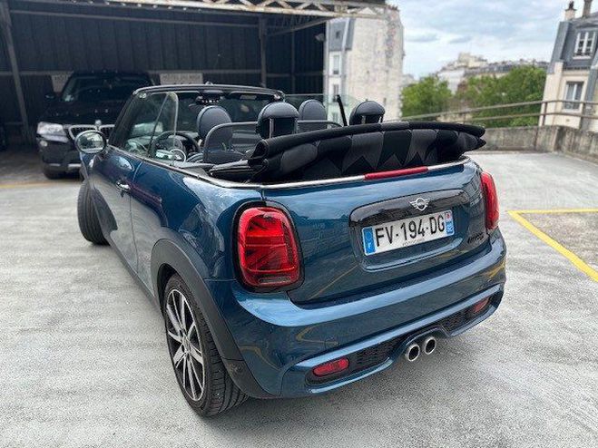 Mini Cabrio COOPER S 192CH SIDEWALK BVA7 EURO6D-T Bleu F de 2020