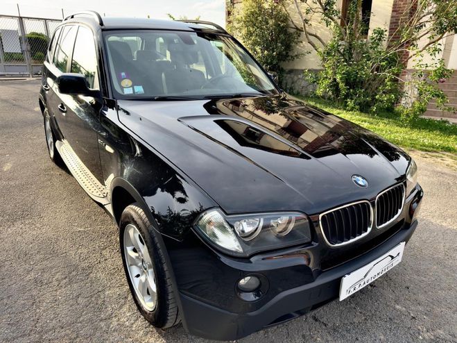 BMW X3 2.0d 1ere main noir de 2007
