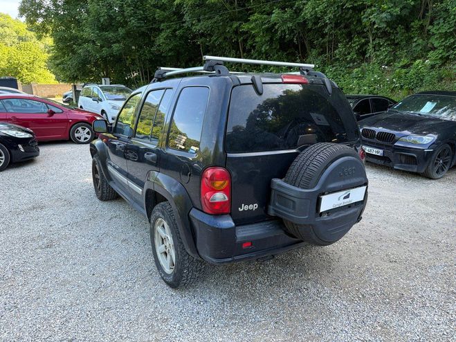 Jeep Cherokee KJ II 2.8 CRD 163cv BVA 4WD Limited 1e m Noir de 2006