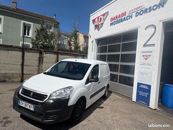 Peugeot Partner 1.6 Hdi 100 cv 1 re main 12-2016 Blanc de 2016