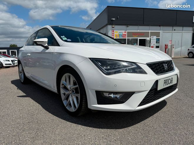 Seat Leon SC 1.4 tsi 150 act fr s&s Blanc de 2016