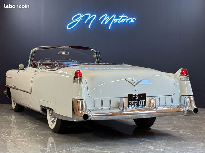 Cadillac Coupe DeVille cabriolet 1955 MOTEUR NEUF Blanc de 1960