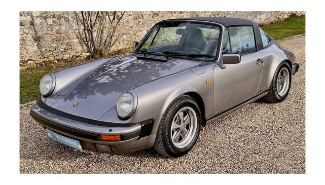 Porsche 911 targa 3l2 jubile 1988 Bleu Diamant Mtallis de 1988