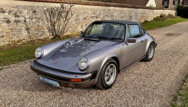Porsche 911 targa 3l2 jubile 1988 Bleu Diamant Mtallis de 1988