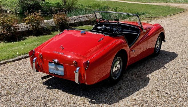 Triumph TR3 A 1960 Rouge de 1960