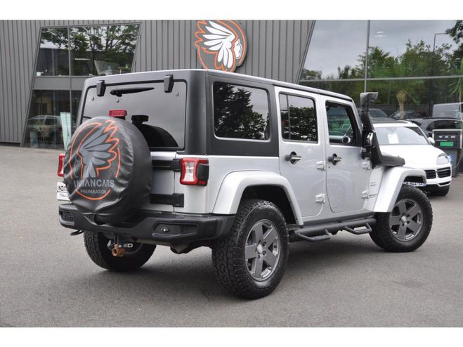 Jeep Wrangler 2.8 CRD FAP 2007 Unlimited Sahara PHASE  Gris Mtallis de 2012