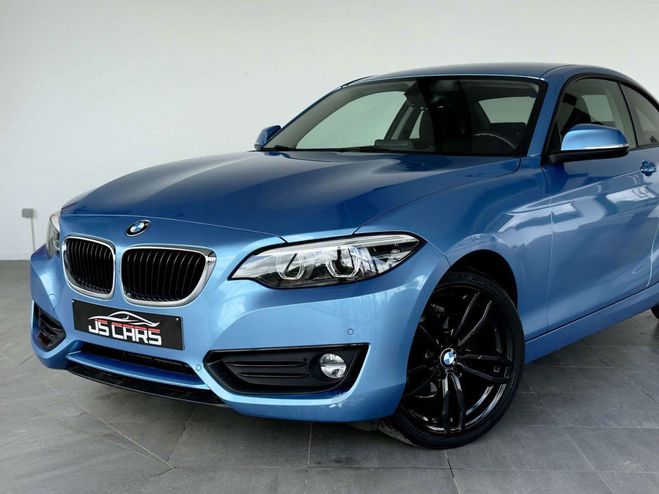 BMW Serie 2 218 dCoup SPORT-GPS-JANTES17-PDC-AC AUT Bleu de 2018