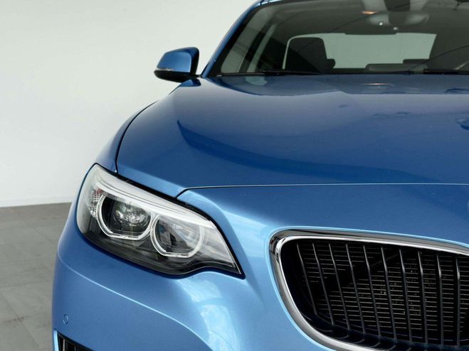 BMW Serie 2 218 dCoup SPORT-GPS-JANTES17-PDC-AC AUT Bleu de 2018