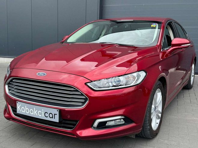 Ford Mondeo 2.0 TDCi Titanium--FULL CARNET--GPS-CLIM Rouge Mtallis de 