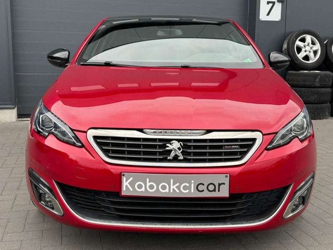 Peugeot 308 1.6 BlueHDi GT Line-81.000 KM --CARNET-- Rouge Mtallis de 