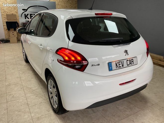 Peugeot 208 HDI 100cv garantie 12mois Blanc de 2019