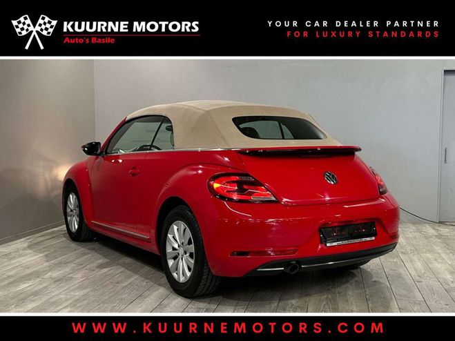 Volkswagen Beetle Cabrio 1.2 TSI Leder-Gps-Pdc-Cruise Rouge de 