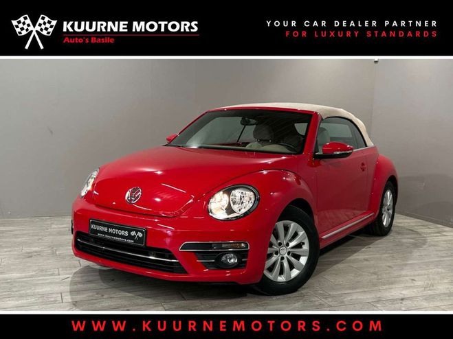 Volkswagen Beetle Cabrio 1.2 TSI Leder-Gps-Pdc-Cruise Rouge de 