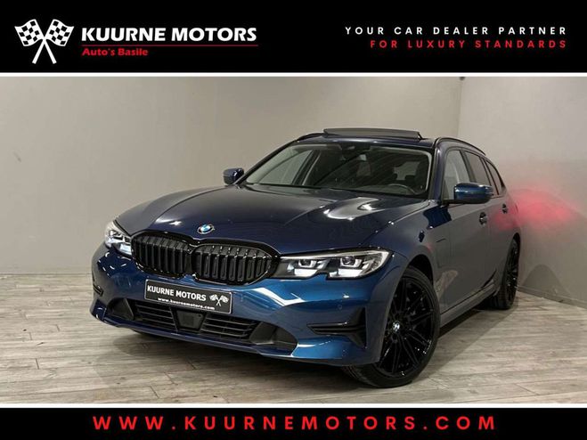 BMW Serie 3 Touring 330 e Alu19-Pano-Leder-Acc-Cam Bleu Mtallis de 