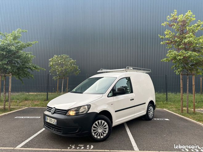 Volkswagen Caddy -1.6 TDI 102cv TVA RECUP 12 MOIS GARANTI Blanc de 2015