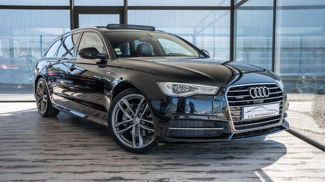 Audi A6 Avant Quattro 3.0 V6 TDI 218 S-tronic Av Noir de 2015