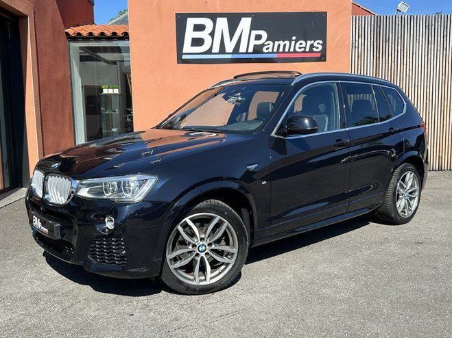 BMW X3 (F25) XDRIVE30DA 258CH M SPORT Noir de 2016