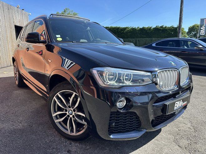 BMW X3 (F25) XDRIVE30DA 258CH M SPORT Noir de 2016