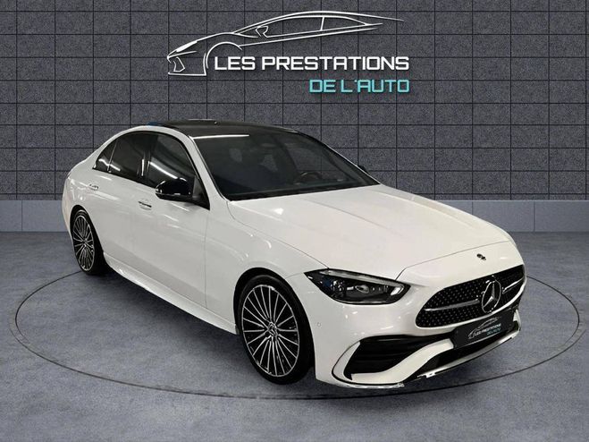 Mercedes Classe C V 220 d 200ch AMG 9G-Tronic BLANC de 2021