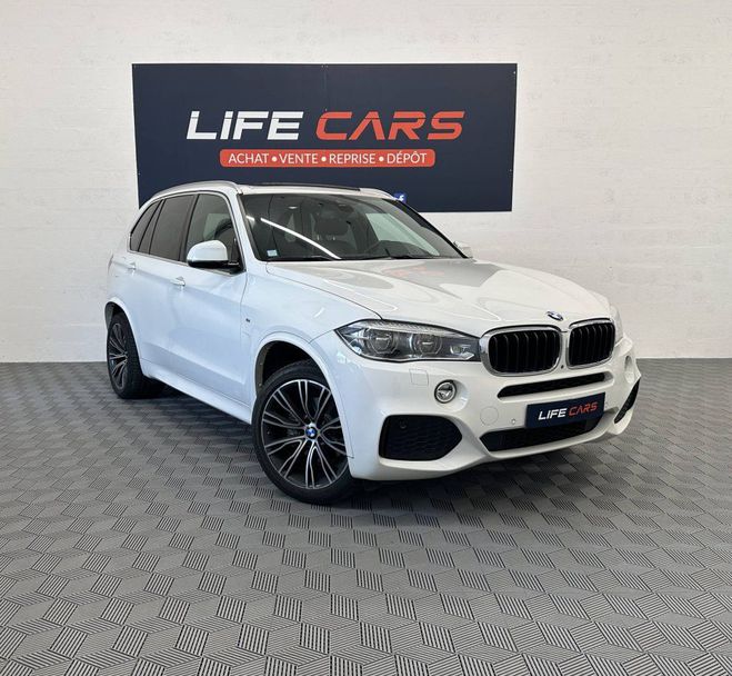 BMW X5 (F15) xDrive30dA 258ch M Sport 2018 entr BLANC de 2018