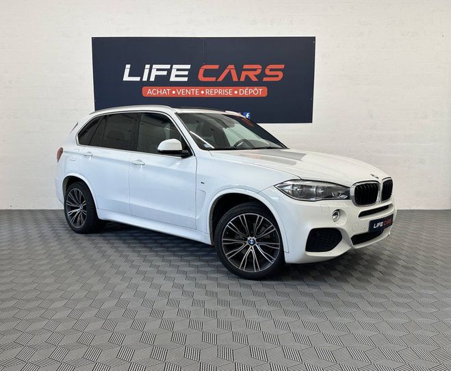 BMW X5 (F15) xDrive30dA 258ch M Sport 2018 entr BLANC de 2018