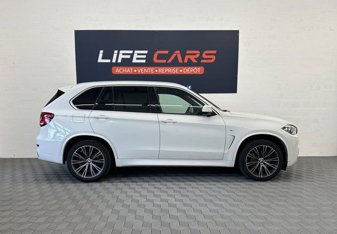 BMW X5 (F15) xDrive30dA 258ch M Sport 2018 entr BLANC de 2018