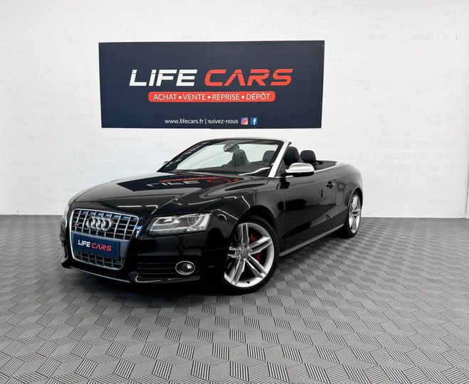 Audi S5 Cabriolet 3.0 V6 TFSI 333 quattro S tron NOIR de 2011