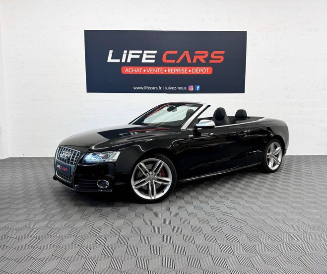 Audi S5 Cabriolet 3.0 V6 TFSI 333 quattro S tron NOIR de 2011
