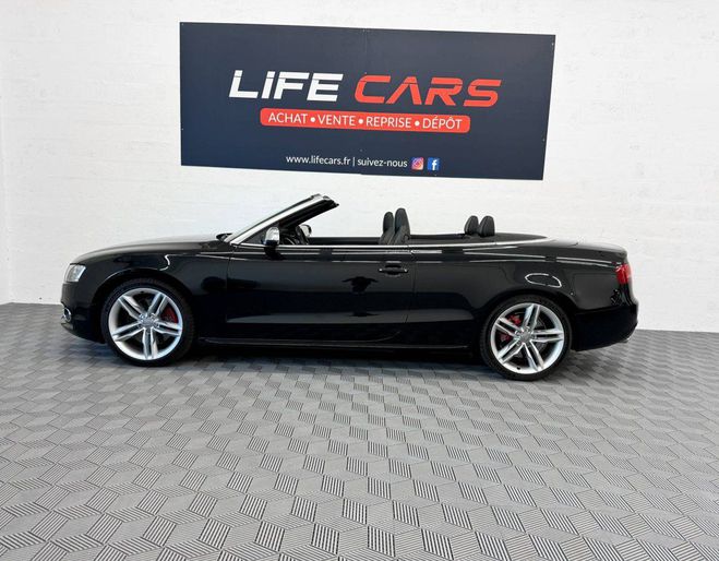 Audi S5 Cabriolet 3.0 V6 TFSI 333 quattro S tron NOIR de 2011